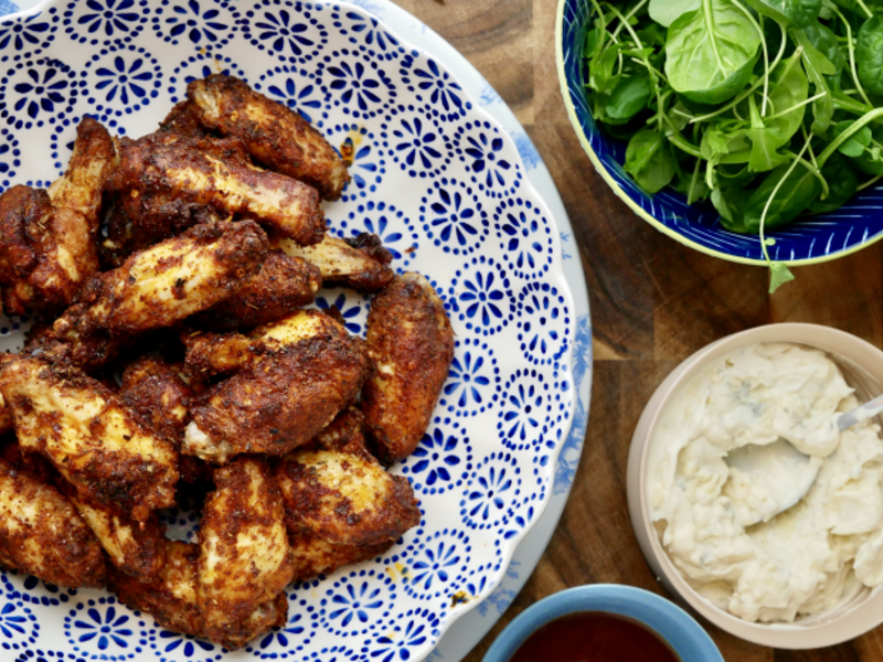 AIR FRYER crispy CHICKEN WINGS1