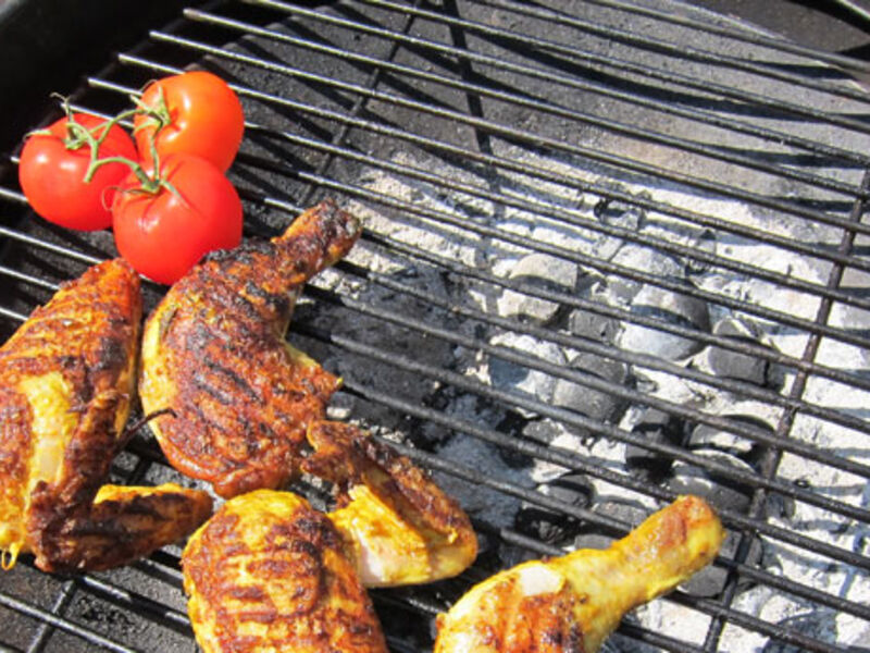Barbecued Tandoori Chicken Pieces