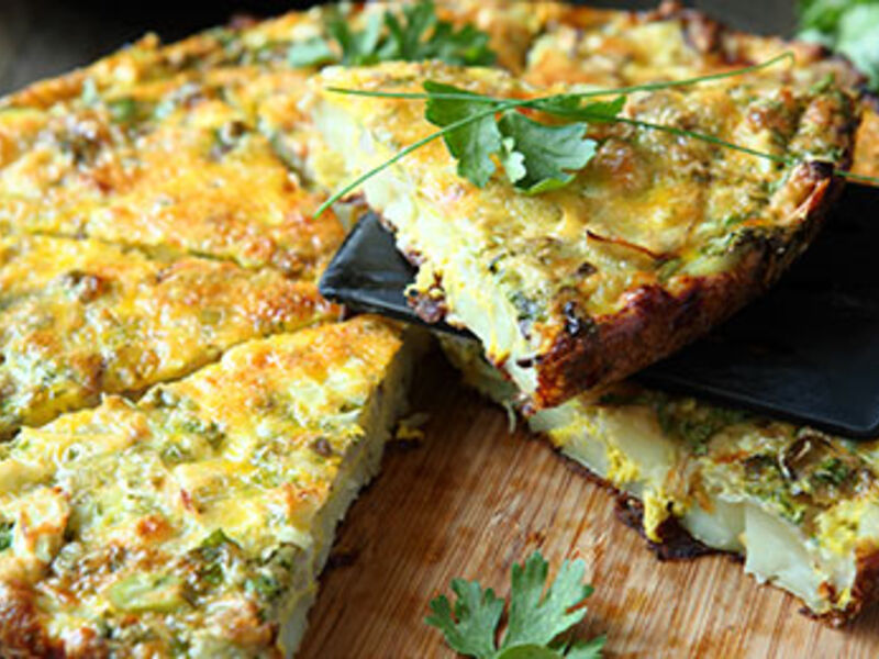 Bacon & Cheddar Spanish Tortilla