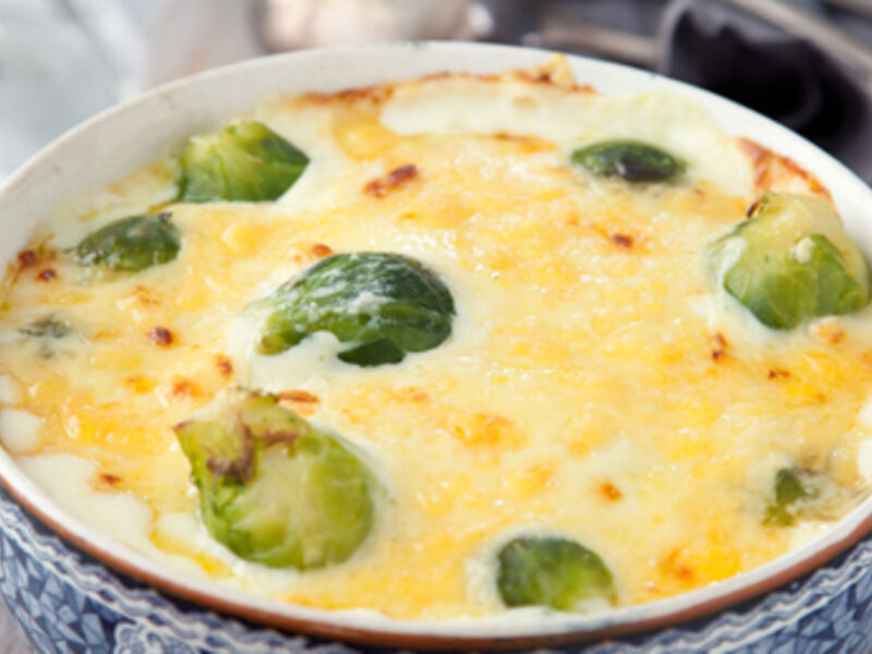 Brussels Sprouts Gratin