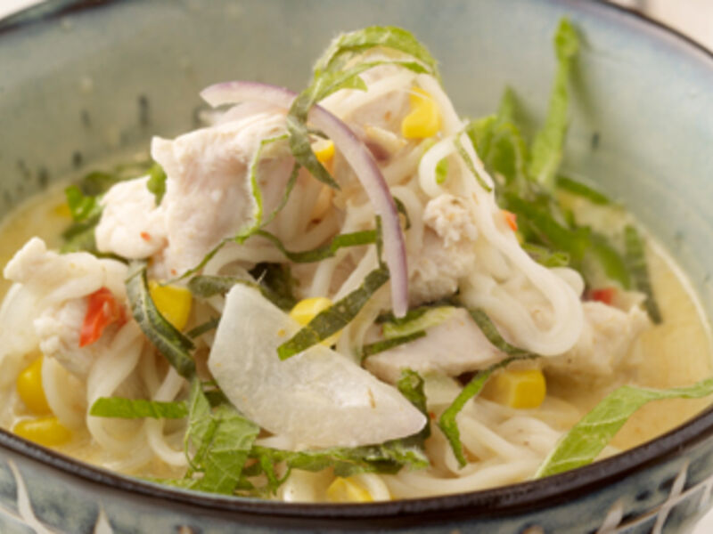Coconut Chicken Noodle Soup