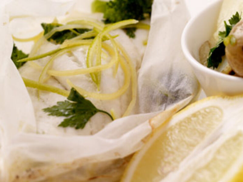 Fillets of Plaice with Lemon, Broccoli and Baby Potatoes