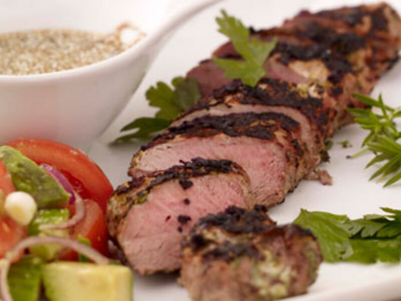 Marinated Pork with Yoghurt and Coriander