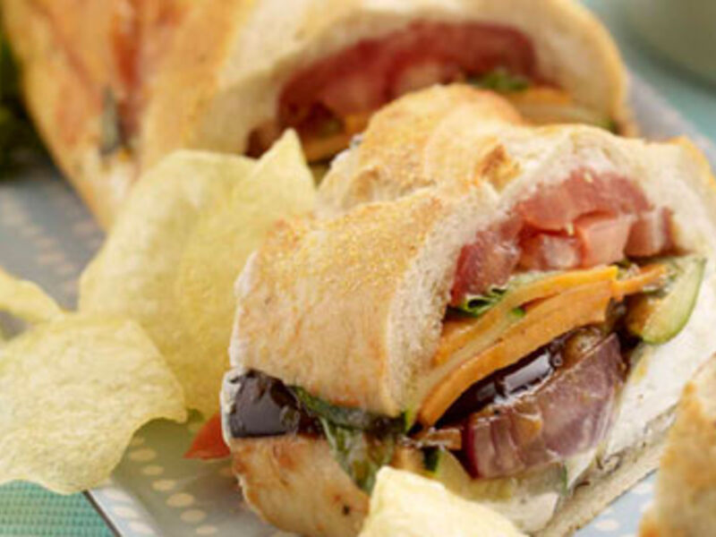 Mediterranean Vegetable Loaf