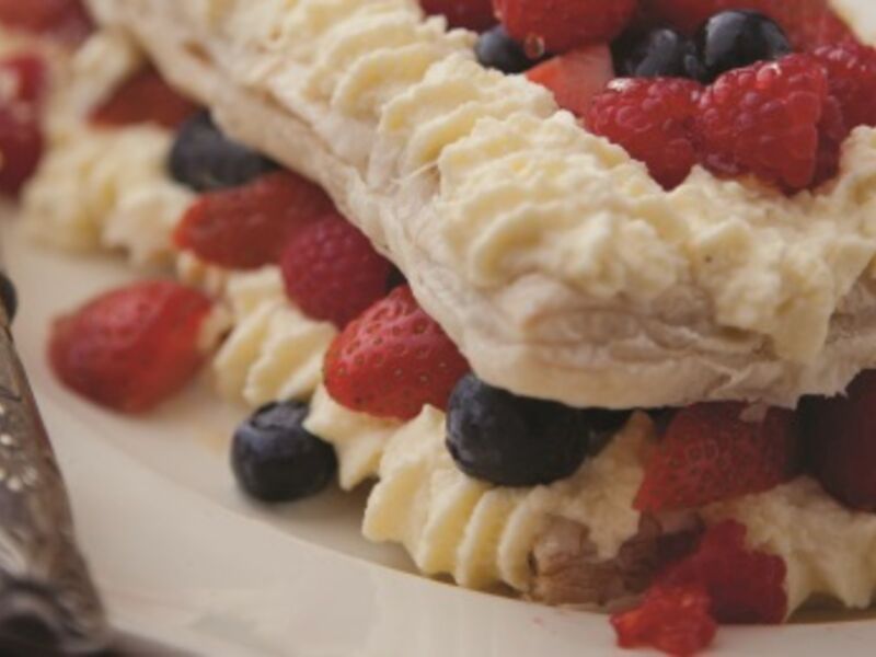 Summer Berry Mille Feuille