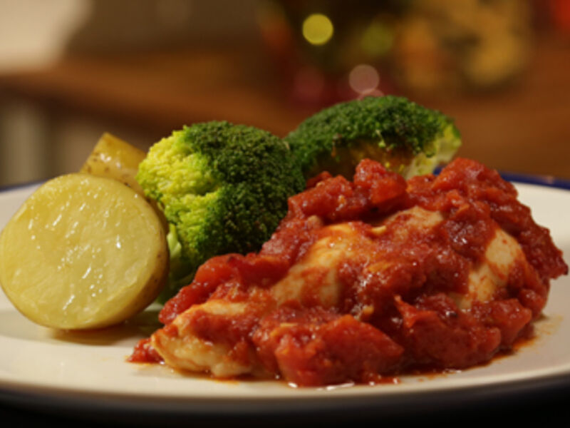Wednesday 25th Feb - Stuffed Chicken with Mozzarella and Chilli