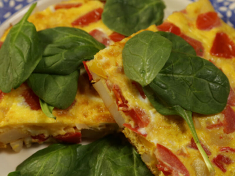 Monday Jan 12th - Pepper Fritatta