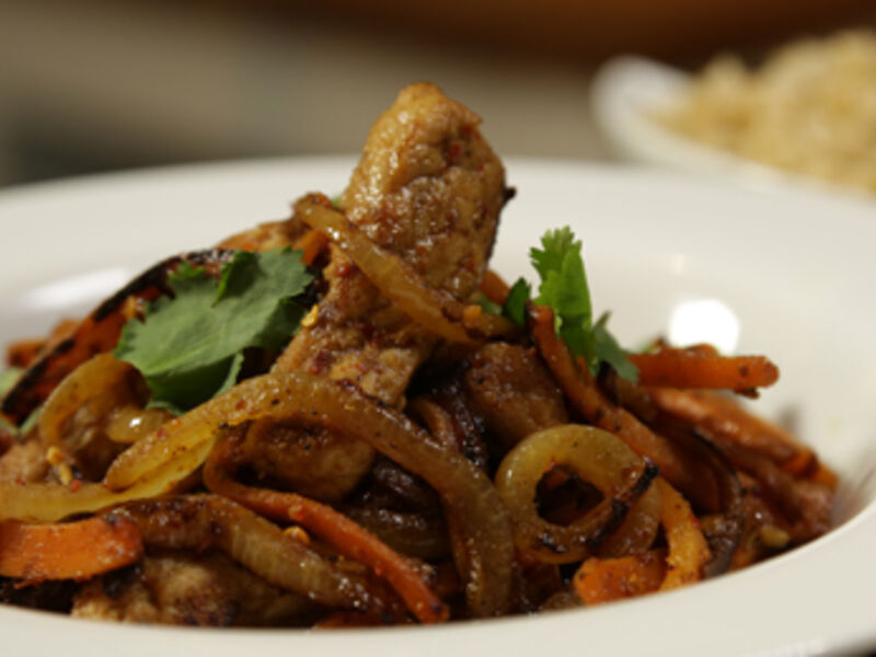 Tuesday Jan 13th - Spicy Pork & Carrot Stir Fry