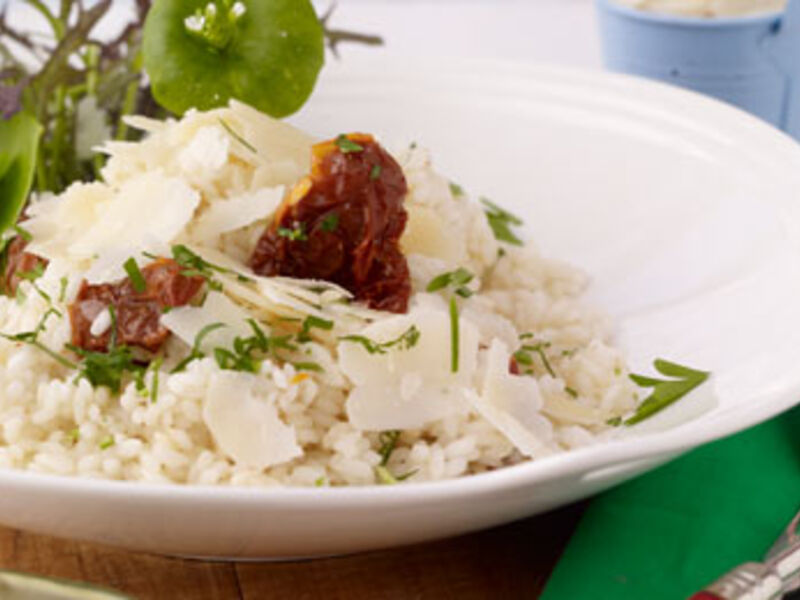 Parmesan and Sundried Tomato Risotto