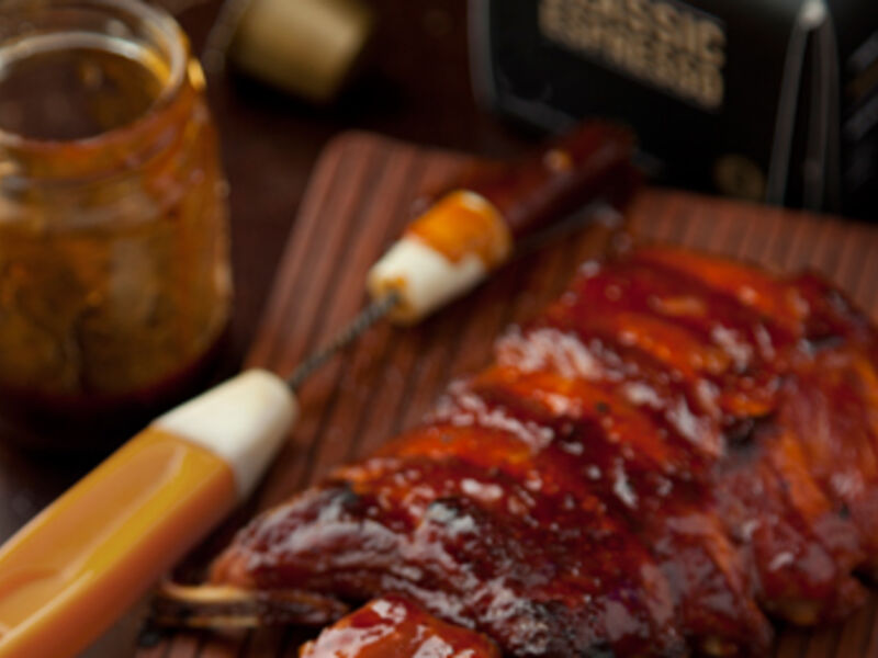 Pork Ribs With Espresso Barbecue Sauce