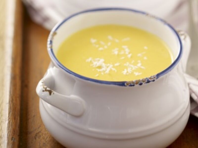 Curried Sweet Potato & Coconut Soup