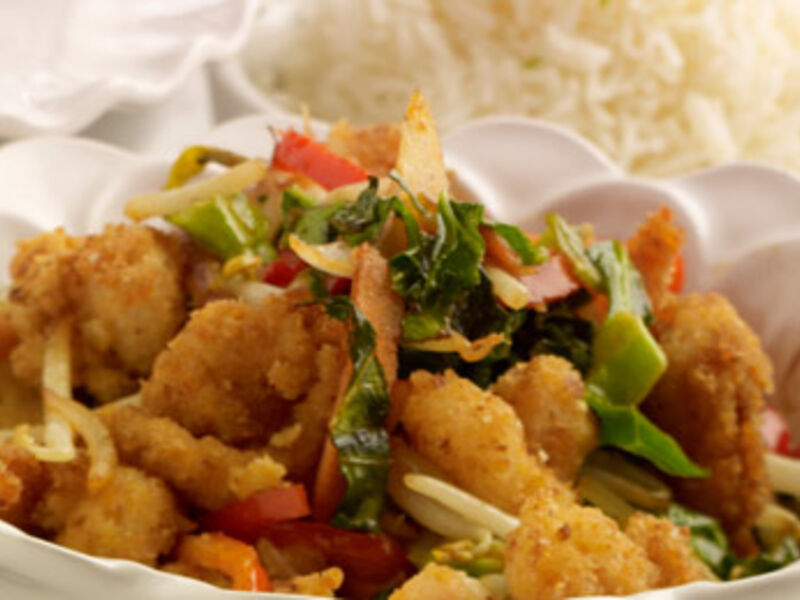Sweet & Sour Stir Fry with Basmati Rice