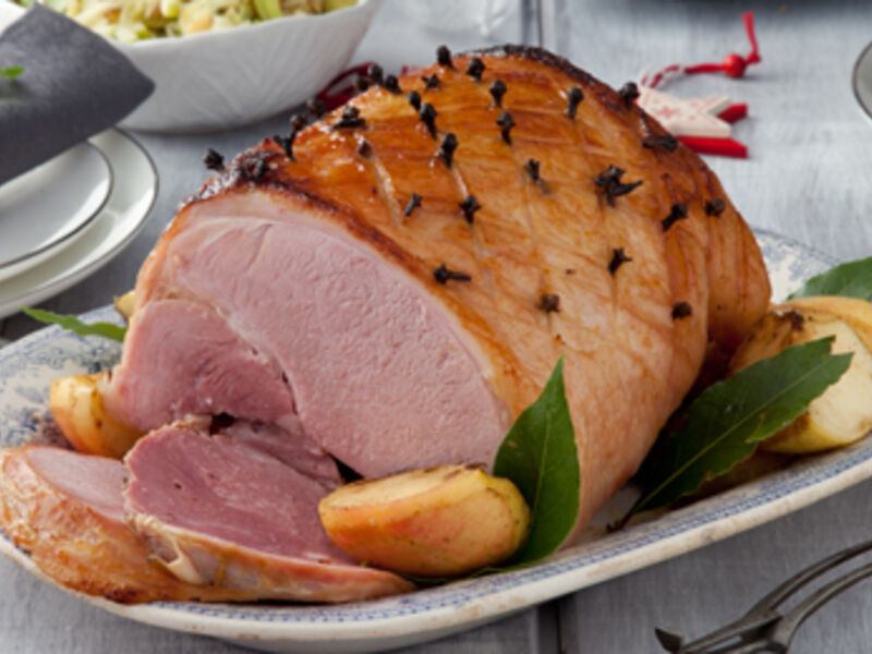 Whiskey Glazed Ham