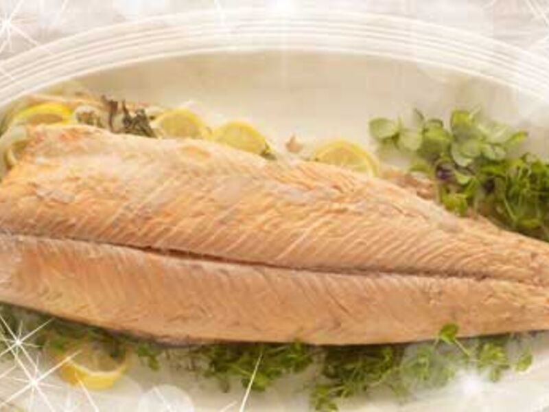Whole Baked Salmon